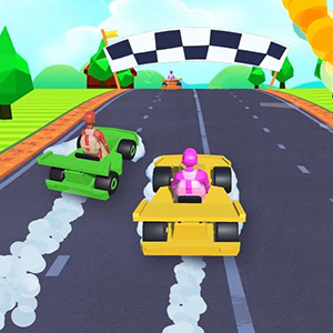 Gliding Car Race game