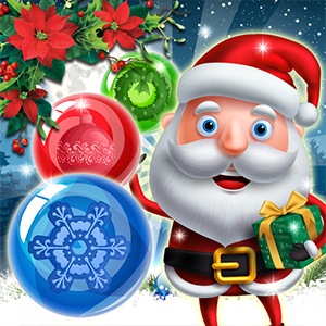 Xmas Bubble Army game