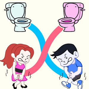 Draw To Toilet Rush game