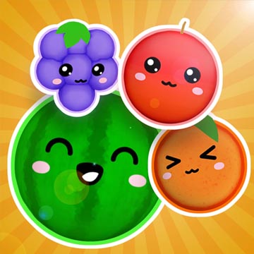 Connect Fruits 3D game