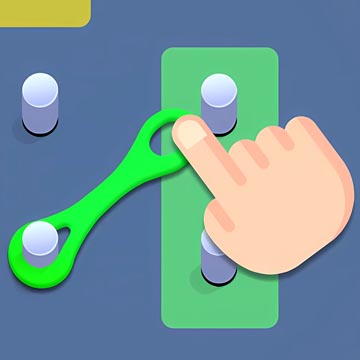 Move the Rubber Bands game